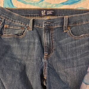 GAP Women's Classic Blue Straight Leg Jeans